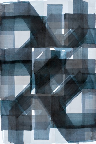 Modern Blue Layers by cartissi