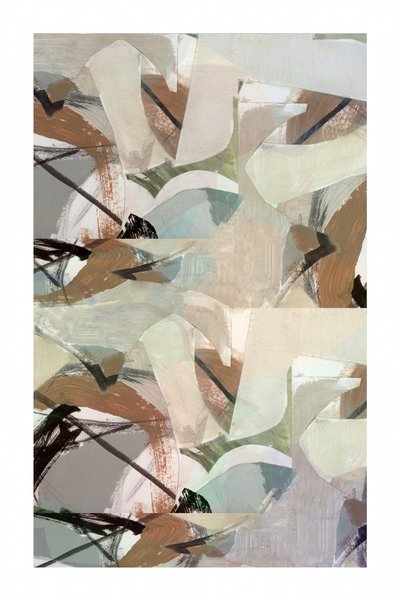 Modern Muted Abstract by cartissi
