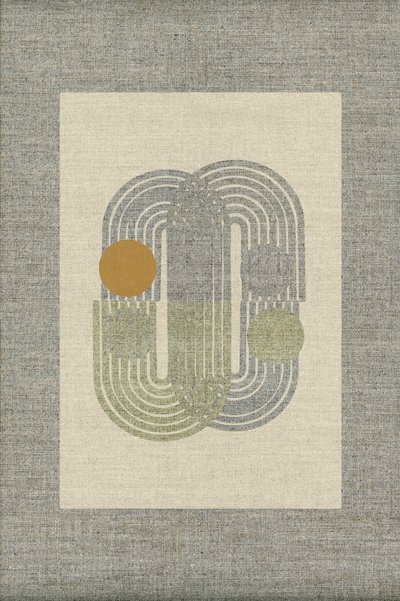 Muted Geometric Arches by cartissi