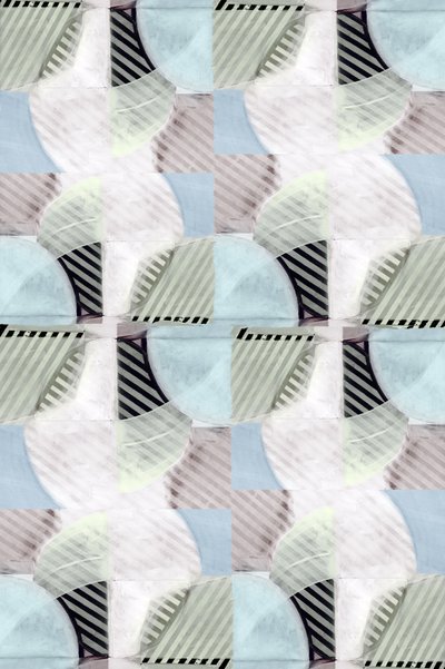 Muted Geometric Pattern by cartissi