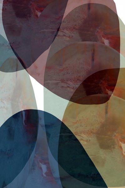 Muted Organic Shapes by cartissi
