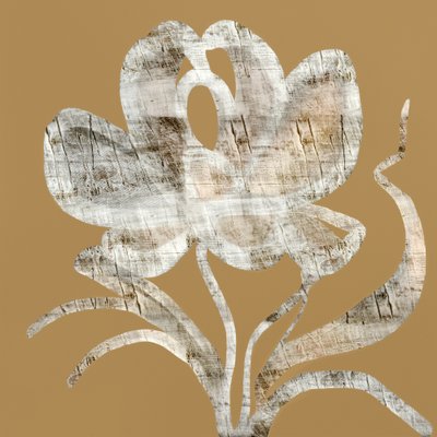 Rustic Wood Flower by cartissi