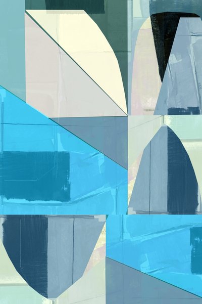 Serene Abstract Geometry by cartissi