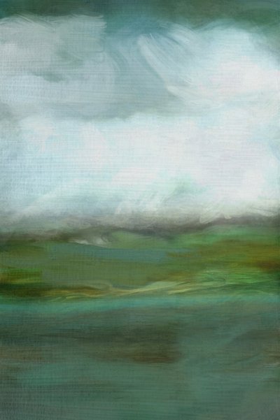 Serene Abstract Landscape by cartissi