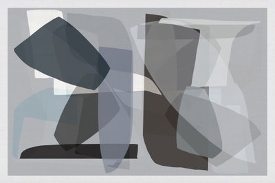Subtle Grey Blue Layers by cartissi