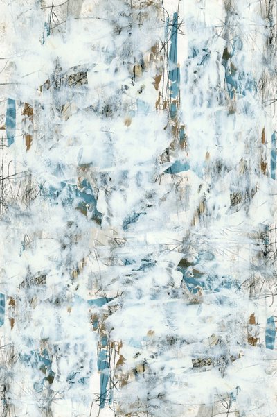 Textured Abstract Blue by cartissi