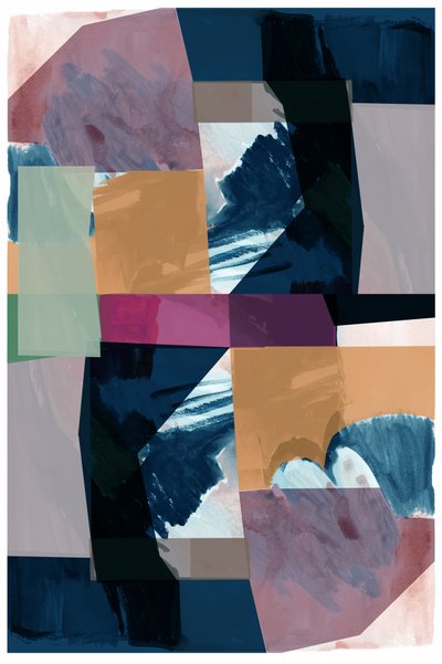Vibrant Abstract Composition by cartissi