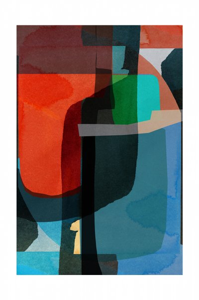 Vibrant Abstract Forms by cartissi