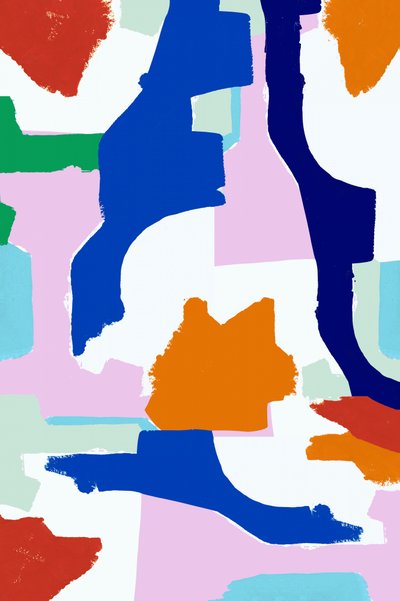 Vibrant Abstract Shapes by cartissi