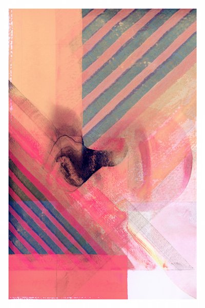 Vibrant Striped Forms by cartissi