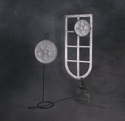 Serene Window Flower Bird by chenyi wang
