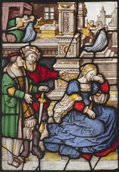 The Story of Lucretia by circle of Master of the "Kanis Triptych"