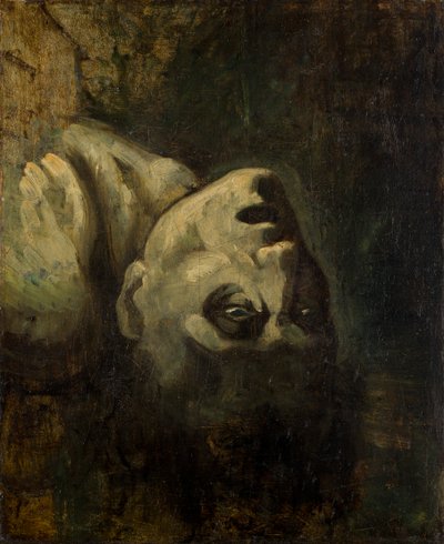 Head of a Drowned Man by circle of Théodore Géricault