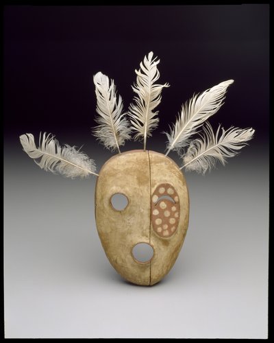 Mask: The Bad Spirit of the Mountain, late 19th century by culture Yupik