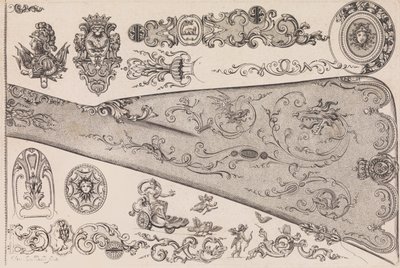 Plate Seven from Nouveaux Desseins D