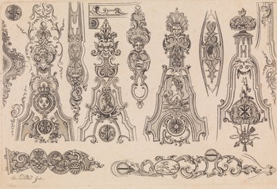 Plate Three from Nouveaux Desseins D
