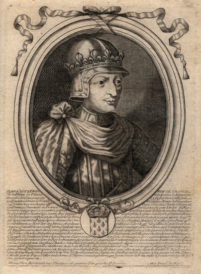 Portrait of John II the Good (1319-1364), King of France - Portrait of John II, 