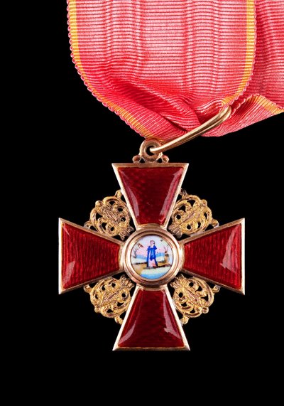 Order of St. Anne, Second Class, 1880s by decorations and medals Orders
