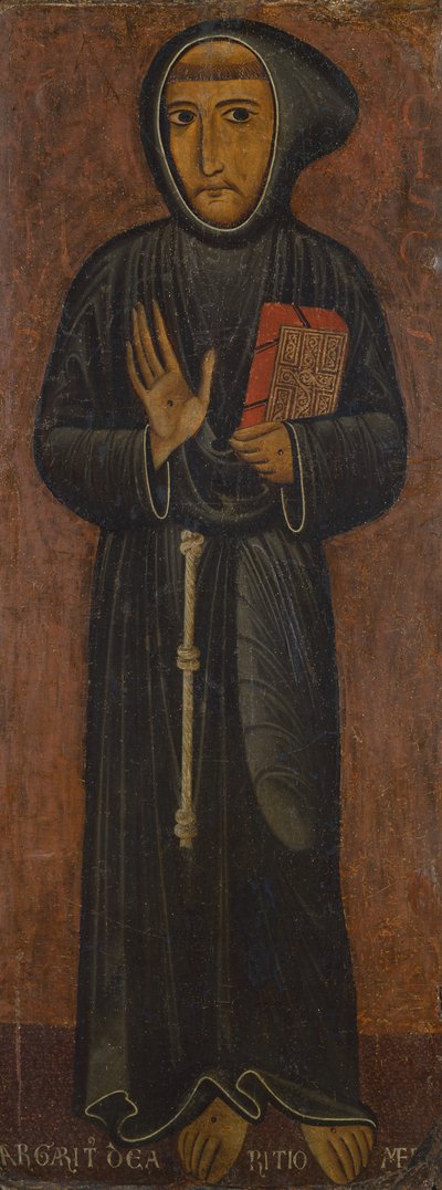 Representation of Saint Francis of Assisi by di Magnano da Arezzo Margaritone