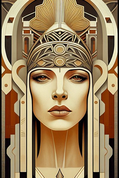 Biomechanical Artwork of Woman Beauty by F. Abderrahim