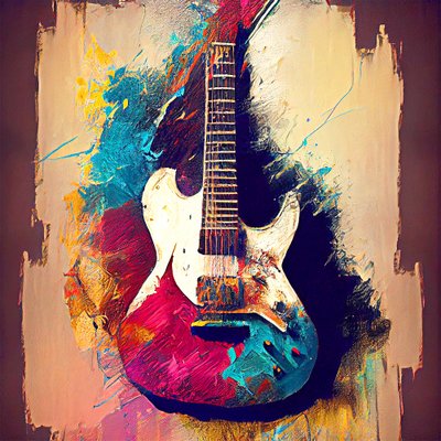 Electric Guitar by F. Abderrahim