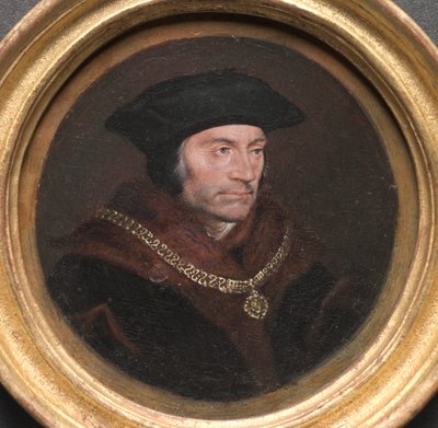 Portrait of Sir Thomas More by follower of Hans Holbein
