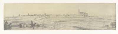 View of Elburg, 1672 by frères Moreau