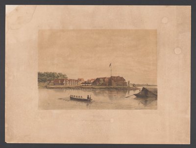 Fort Zeelandia in Paramaribo (series title) Views from the West Indies (series title) by jonkheer Jacob Eduard van Heemskerck