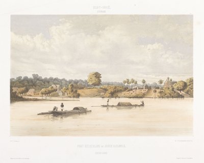 View of Post Gelderland and Jewish Savannah by jonkheer Jacob Eduard van Heemskerck