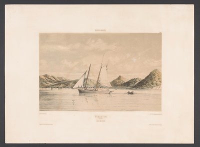 Saint Martin (Bay and City) (West Indies) by jonkheer Jacob Eduard van Heemskerck