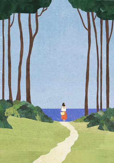 Path To The Ocean by longwayhome