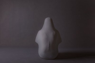 Quiet Draped Figure by nargesjabbari