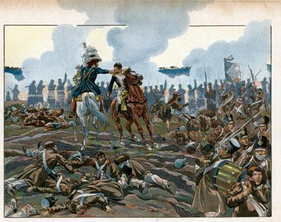 Campaign of Russia. Battle of Moskova by pseudonym for Onfray de Breville Jacques Job