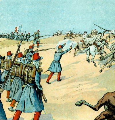 Conquest of Algeria by French army in 1830 by pseudonym for Onfray de Breville Jacques Job