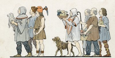 France, His Story Told by G. Montorgueil, Illustrated by Job by pseudonym for Onfray de Breville Jacques Job