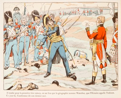 A Waterloo Cambronne Against the English Asking Him to Go in 1815 by pseudonym for Onfray de Breville Jacques Job