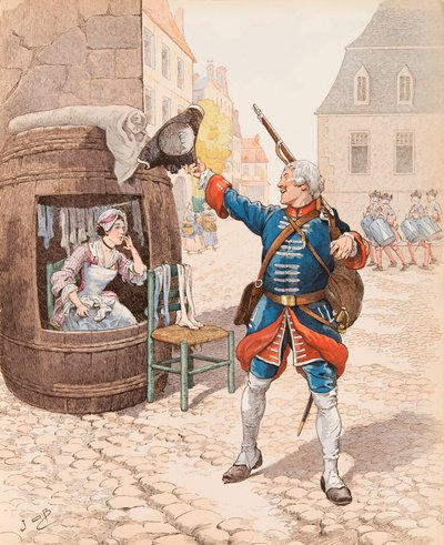 Fanfan la Tulipe by pseudonym for Onfray de Breville Jacques Job