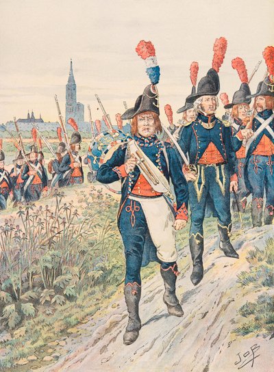 French Troops Held at All Times: Strasbourg Pontonniers (1793) by pseudonym for Onfray de Breville Jacques Job