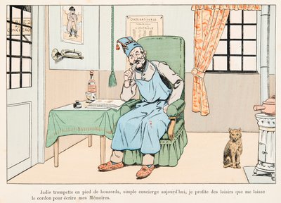 Half Balance Writing Memories by pseudonym for Onfray de Breville Jacques Job