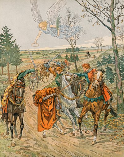 History of Belgium: Saint Albert of Leuven (ca. 1166-1192), Prince of Liege is assassinated in Reims by the shekars of Emperor Henry VI in 1192 by pseudonym for Onfray de Breville Jacques Job