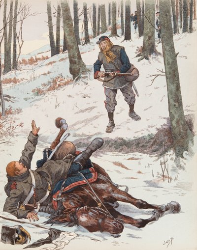 Le Moblot (Soldier of the National Guard Mobile During the War of 1870) by pseudonym for Onfray de Breville Jacques Job