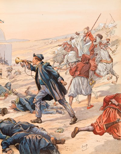 The Bugle of Sidi Brahim, Private Collection by pseudonym for Onfray de Breville Jacques Job