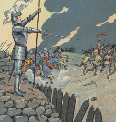Joan of Arc Liberating the City of Orleans from the English by pseudonym for Onfray de Breville Jacques Job