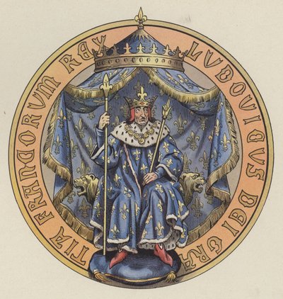 Louis XI, King of France by pseudonym for Onfray de Breville Jacques Job