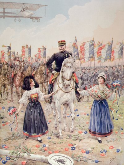Marshal Ferdinand Foch the Liberator by pseudonym for Onfray de Breville Jacques Job