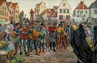 Mary of Burgundy, Duchess of Burgundy Claimed Clemence for Her Advisors in 1477 by pseudonym for Onfray de Breville Jacques Job