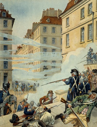 Royalist insurrection against the Convention on October 5 by pseudonym for Onfray de Breville Jacques Job