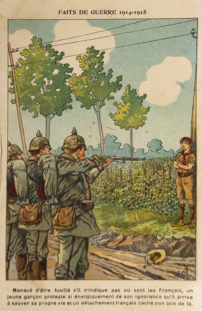 WW1: Heroic Youth by pseudonym for Onfray de Breville Jacques Job