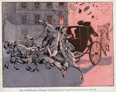 The Attack on Saint Nicaise Street by pseudonym for Onfray de Breville Job