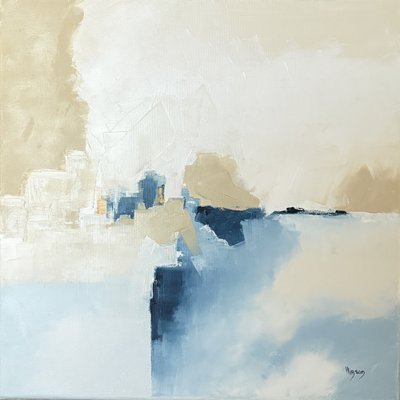 Abstract Coastal Calm by sandrine